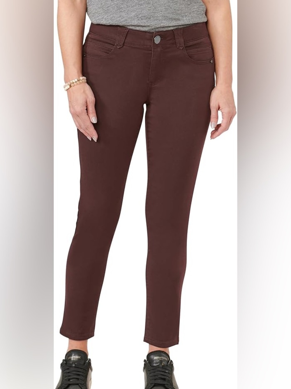 Democracy Ab’solution Ankle Length Straight Leg Pants Size 8